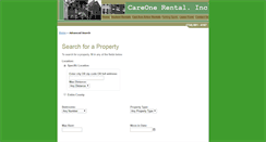 Desktop Screenshot of careonerental.rentlinx.com