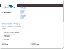 Tablet Screenshot of ccapartments.rentlinx.com