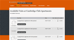 Desktop Screenshot of cambridgeclubofannarbor.rentlinx.com