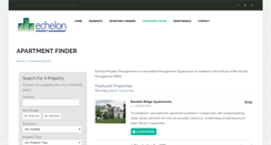 Desktop Screenshot of echelonpm.rentlinx.com