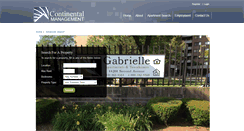 Desktop Screenshot of continentalmgt.rentlinx.com
