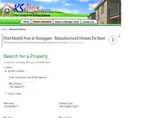 Tablet Screenshot of ksdigs.rentlinx.com